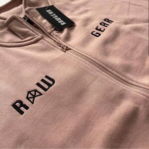 Raw gear zip up jacket